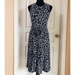 LAUREN BY RALPH LAUREN DRESS CHAIN PRINT